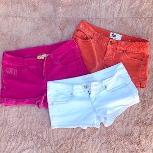 Shorts bundle Princess Vera Wang SO Size 3